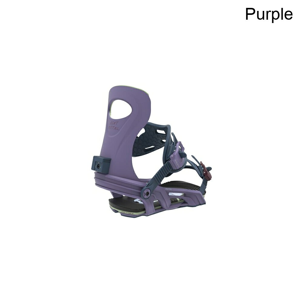 (取寄) ベントメタル メッタ スノーボード バインディング - 2027 Bent Metal Metta Snowboard Binding - 2027 Purple