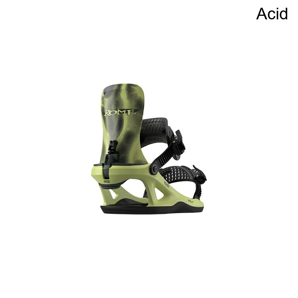 ■商品詳細■ブランドRomeローム■商品名Volt FASE Bindings - 2027ボルト バインディングス - 2027■商品状態新品・並行輸入品■色Acid■備考(取寄) ローム ボルト バインディングス - 2027 Rome Volt FASE Bindings - 2027 AcidRome スノーボード ビンディング グッズ 用品 ウィンタースポーツ スキーbc-romz3hy