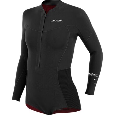 Wet Suits - (取寄) マネラ レディース バイキースーツ 2mm スプリング ウェットスーツ - ウィメンズ Manera women Bikisuit 2mm Spring Wetsuit - Women's Black