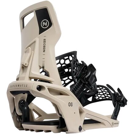 Snow Boarding - (取寄) ナイデッカー OG スーパーマティック ステップ-イン スノーボード バインディング - Nidecker OG Supermatic Step-In Snowboard Binding - 2026 Desert