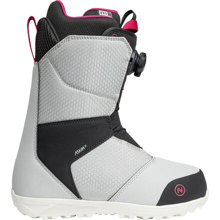 (取寄) ナイデッカー レディース シェラ スノーボード ブーツ - - ウィメンズ Nidecker women Sierra Snowboard Boot - 2026 - Women's Gray