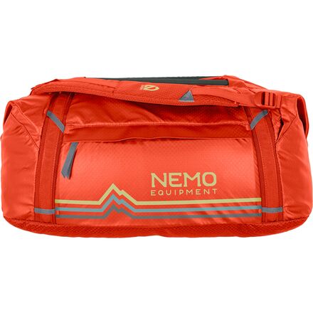 樂天商城 - (取寄) ダブル ホール コンバーチブル 55L ダッフル バッグ NEMO Equipment Inc. Double Haul Convertible 55L Duffel Bag Spicy Orange