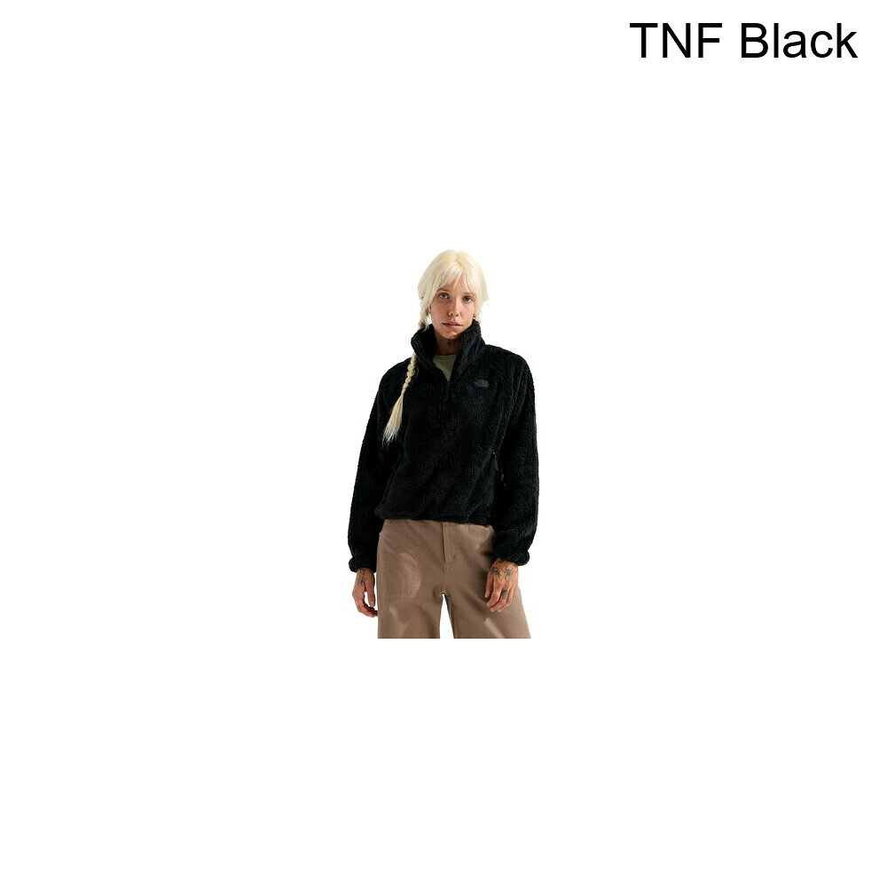 (取寄) ノースフェイス レディース オシト イバルブ 1/2-ジップ ジャケット - ウィメンズ The North Face women Osito Evolve 1/2-Zip Jacket - Women's TNF Black