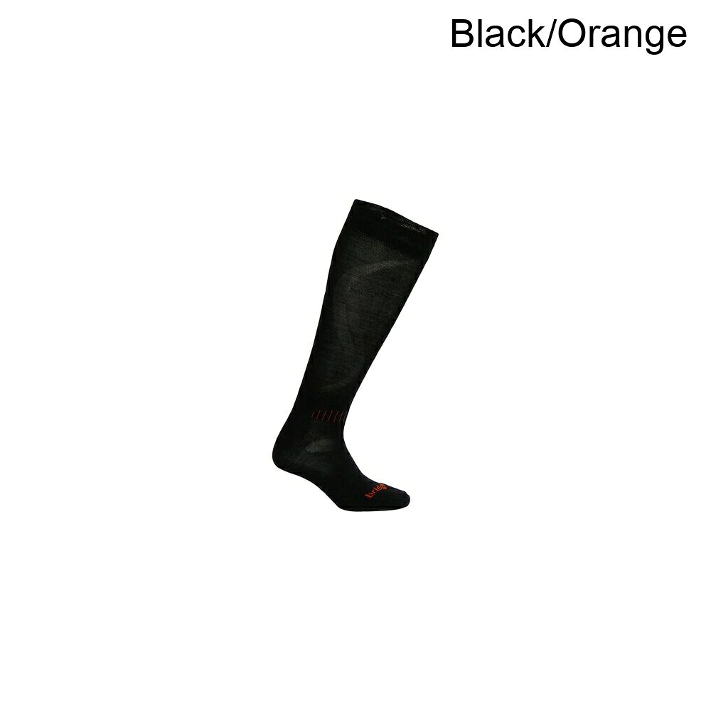 (取寄) ブリッジデール メンズ スキー レース ソック - メンズ Bridgedale men Ski Race Sock - Men's Black/Orange