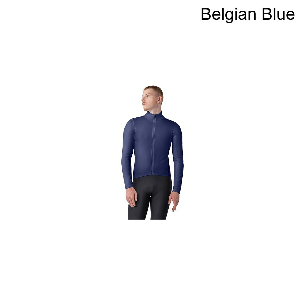 (取寄) カステリ メンズ コンペティツィオーネ サーマル ロング-スローブ ジャージ - メンズ Castelli men Competizione Thermal Long-Sleeve Jersey - Men's Belgian Blue