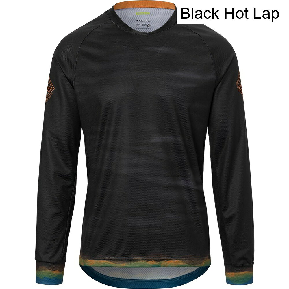 (取寄) ジロ メンズ ロースト ロング-スローブ ジャージ - メンズ Giro men Roust Long-Sleeve Jersey - Men's Black Hot Lap
