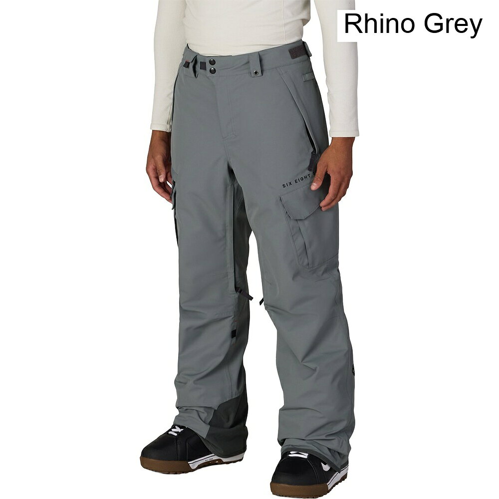 (取寄) シックスエイトシックス メンズ スマーティー カーゴ スリーインワン パンツ - メンズ 686 men Smarty Cargo 3-In-1 Pant - Men's Rhino Grey