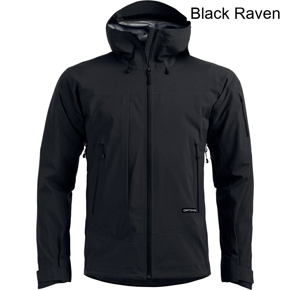 (取寄) オルトボックス メンズ オルトラー ゴア-テックス ジャケット - メンズ Ortovox men Ortler Gore-Tex Jacket - Men's Black Raven