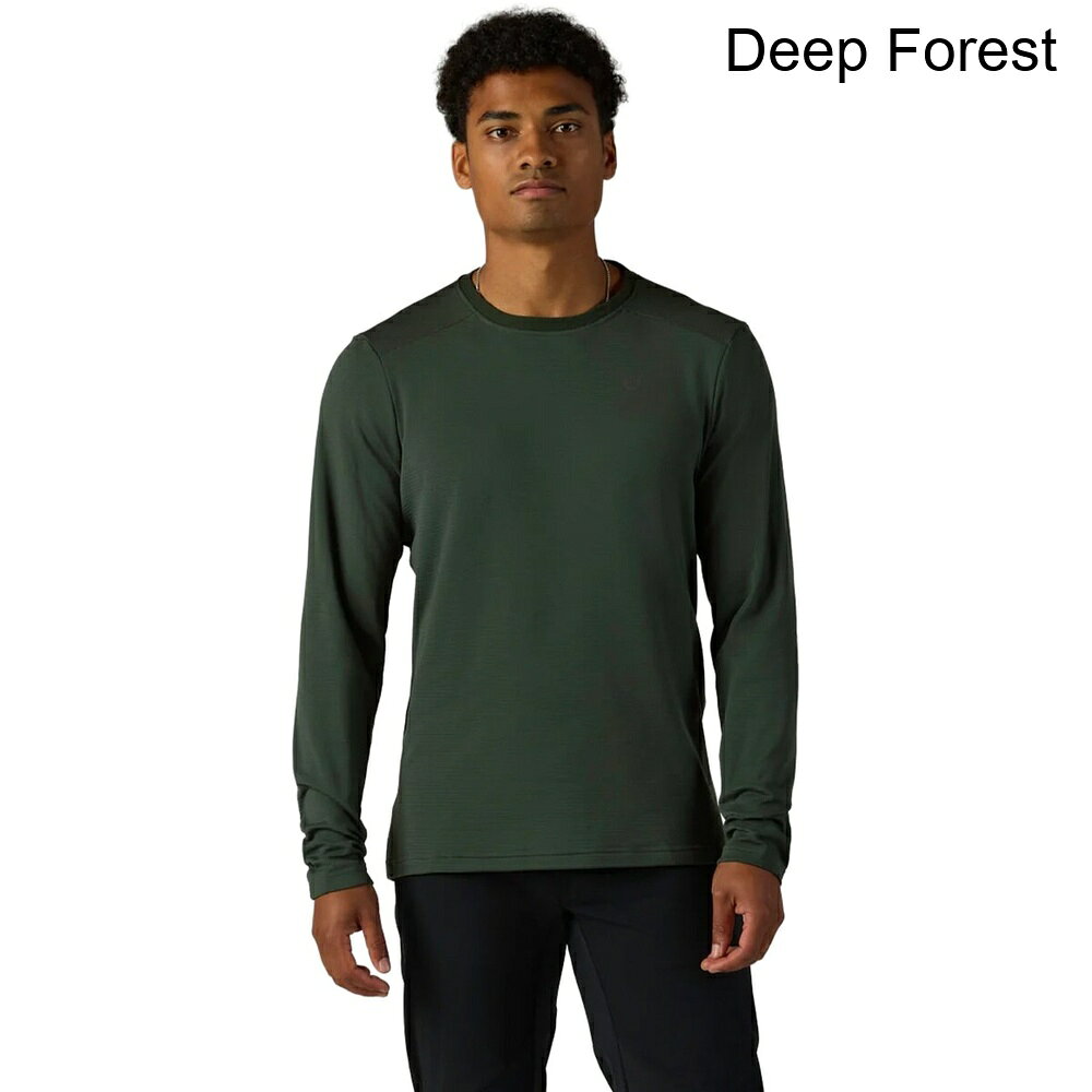 (取寄) ヴェロシオ メンズ トレイル メリノ ロング-スローブ ジャージ - メンズ Velocio men TRAIL Merino Long-Sleeve Jersey - Men's Deep Forest