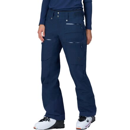 Ladies Wear - (取寄) ノローナ レディース ロフォーテン ゴア-テックス インサレーテッド パンツ - ウィメンズ Norrona women Lofoten GORE-TEX Insulated Pant - Women's Indigo Night