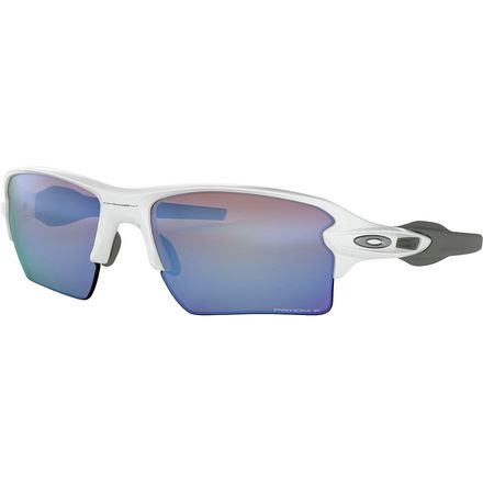 (取寄) オークリー フラック 2.0 Xl プリズム ポーラライズド サングラス Oakley Flak 2.0 XL Prizm Polarized Sunglasses Polished White/Prizm Deep Water Polarized