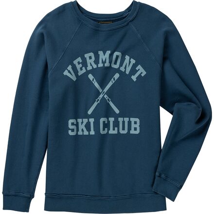 (取寄) オリジナルレトロブランド レディース バーモント スキー クラブ スウェットシャツ - ウィメンズ Original Retro Brand women Vermont Ski Club Sweatshirt - Women's Midnight Navy