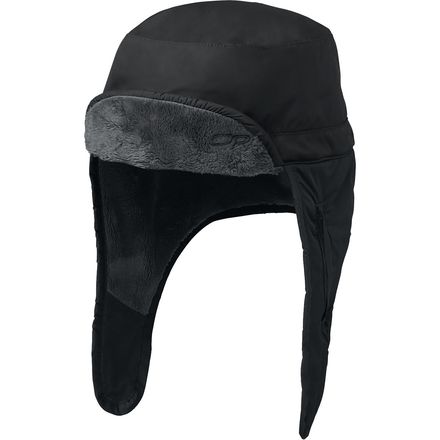 Hats - (取寄) アウトドア リサーチ メンズ フロストライン ハット - メンズ Outdoor Research men Frostline Hat - Men's Black