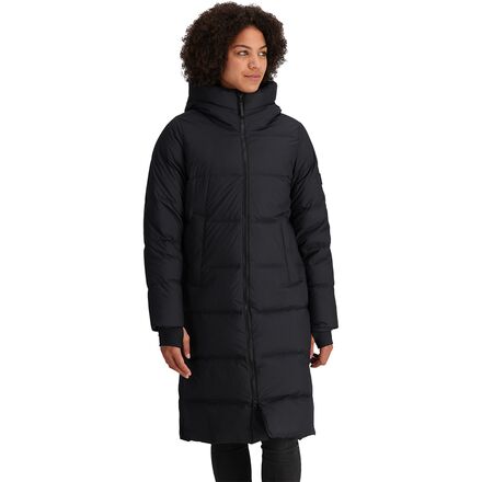 (取寄) アウトドア リサーチ レディース コウズ ダウン パーカー - ウィメンズ Outdoor Research women Coze Down Parka - Women's Solid Black