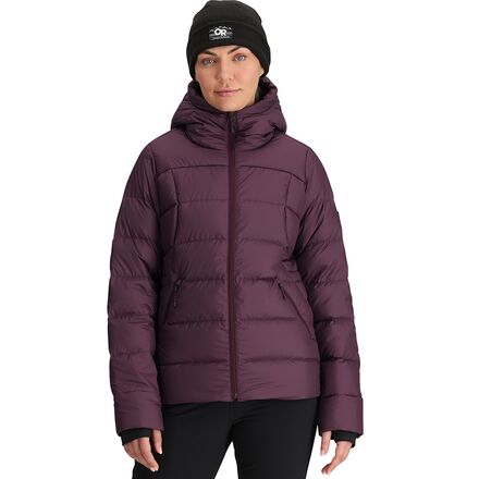(取寄) アウトドア リサーチ レディース コールドフロント ダウン フーデット ジャケット - ウィメンズ Outdoor Research women Coldfront Down Hooded Jacket - Women's Amethyst