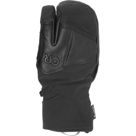 Rakuten - (取寄) アウトドア リサーチ チーム ゴア-テックス 3-フィンガー グローブ Outdoor Research Team GORE-TEX 3-Finger Glove Black