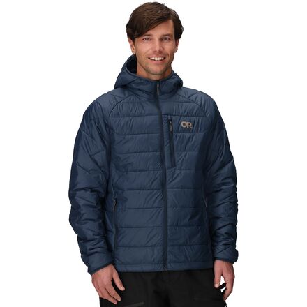 Jacket - (取寄) アウトドア リサーチ メンズ スーパーストランド Xt フーデット ジャケット - メンズ Outdoor Research men SuperStrand XT Hooded Jacket - Men's Atlantic