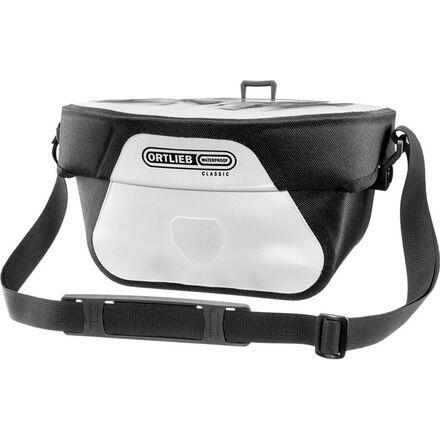 (取寄) オルトリーブ アルティメット 6 クラシック ハンドルバー バッグ Ortlieb Ultimate 6 Classic Handlebar Bag White/Black, S