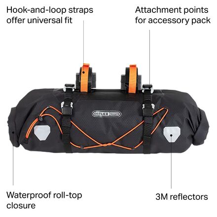 (取寄) オルトリーブ ハンドルバー パック Ortlieb Handlebar Pack Black