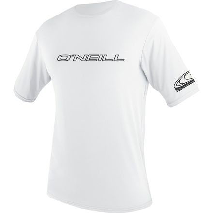 乐天商城 - (取寄) オニール メンズ ベーシック スキンズ ラッシュ T-シャツ - メンズ O'Neill men Basic Skins Rash T-Shirt - Men's White