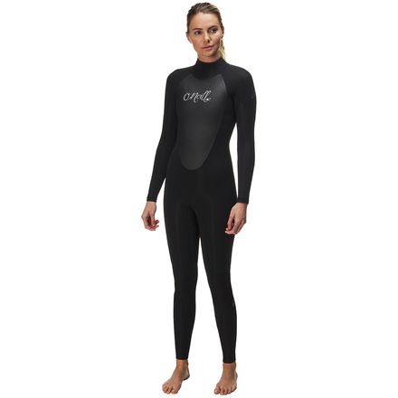 Rakuten - (取寄) オニール レディース エピック 4/3mm バック-ジップ フル スーツ - ウィメンズ O'Neill women Epic 4/3mm Back-Zip Full Suit - Women's Black/Black/Black