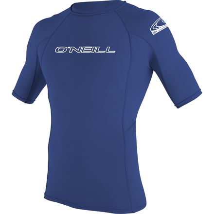 (取寄) オニール メンズ ベーシック スキンズ 50+ ラッシュガード - メンズ O'Neill men Basic Skins 50+ Rashguard - Men's Pacific Blue