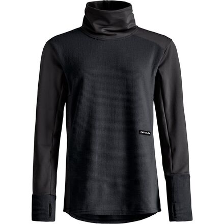 Rakuten - (取寄) オルトボックス レディース フリース コード ロング-スローブ トップ - ウィメンズ Ortovox women Fleece Cord Long-Sleeve Top - Women's Black Raven