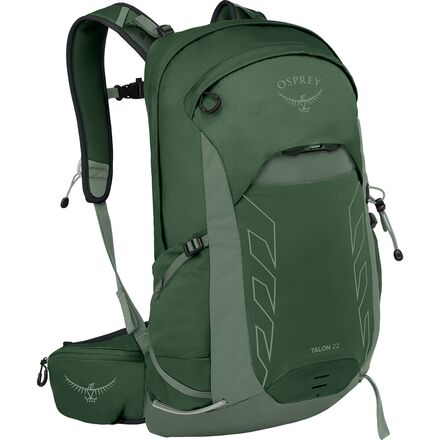 (取寄) オスプレーパック メンズ タロン 22L バックパック - メンズ Osprey Packs men Talon 22L Backpack - Men's Green Canopy/Pine Leaf