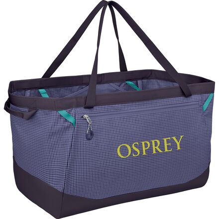 (取寄) オスプレーパック トランスポーター 60L ギア トート バッグ Osprey Packs Transporter 60L Gear Tote Bag Euphoria Purple/Purple Ink