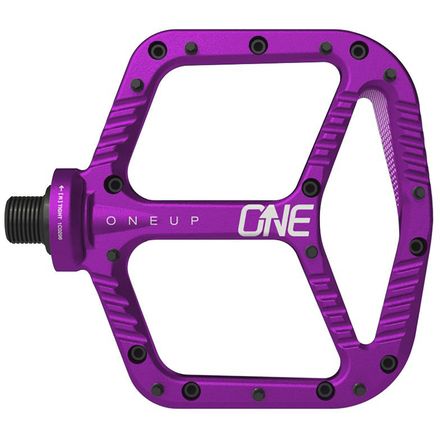 Pedal - (取寄) ワンアップコンポーネント アルミニウム ペダルズ OneUp Components Aluminum Pedals Purple
