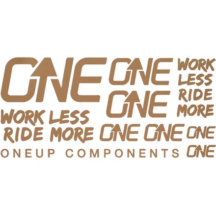 乐天商城 - (取寄) ワンアップコンポーネント ハンドルバー デカール キット OneUp Components Handlebar Decal Kit Matte Bronze