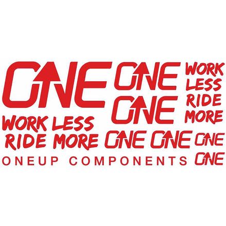 (取寄) ワンアップコンポーネント ハンドルバー デカール キット OneUp Components...