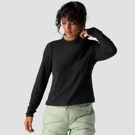 Tops - (取寄) バックカントリー レディース ディスティネーション ロング-スローブ シャツ - ウィメンズ Backcountry women Destination Long-Sleeve Shirt - Women's Black