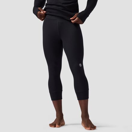 (取寄) バックカントリー メンズ RWS メリノ ベースレイヤー— 3/4 ボトム - メンズ Backcountry men Cedars RWS Merino Mid-Wt Baselayer 3/4 Bottom - Men's Black
