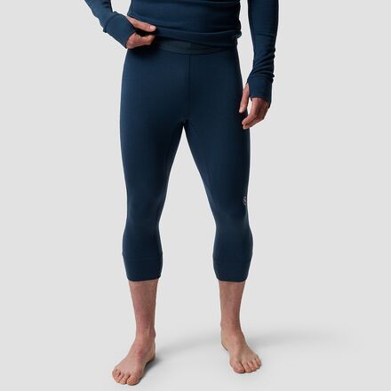 乐天商城 - (取寄) バックカントリー メンズ RWS メリノ ベースレイヤー— 3/4 ボトム - メンズ Backcountry men Cedars RWS Merino Mid-Wt Baselayer 3/4 Bottom - Men's Midnight Blue