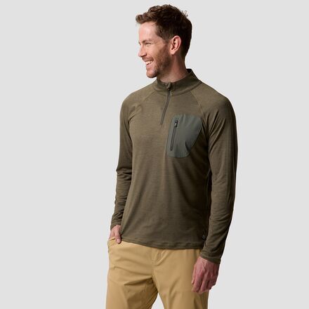 (取寄) バックカントリー メンズ ディスティネーション 1/4-ジップ トップ - メンズ Backcountry men Destination 1/4-Zip Top - Men's Kalamata