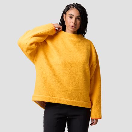 Rakuten - (取寄) バックカントリー レディース ワンダー モック-ネック トップ - ウィメンズ Backcountry women Wander Pile-Fleece Mock-Neck Top - Women's Zinnia