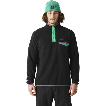 Rakuten - (取寄) ピクチャーオーガニック メンズ アルッカ 1/4-ジップ フリース - メンズ Picture Organic men Arcca 1/4-Zip Fleece - Men's Black