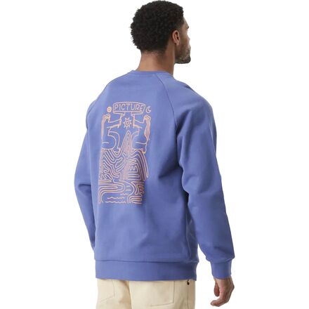乐天商城 - (取寄) ピクチャーオーガニック メンズ テラ クルー スウェットシャツ - メンズ Picture Organic men Terra Crew Sweatshirt - Men's Skipper Blue