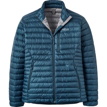 (取寄) ラブ メンズ マイクロライト ダウン ジャケット - メンズ Rab men Microlight Down Jacket - Men's Tempest Blue