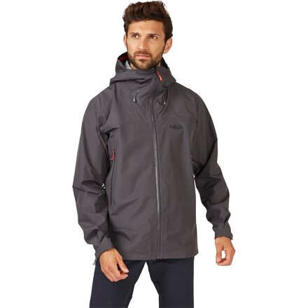 (取寄) ラブ メンズ ナムチェ ゴア-テックス ジャケット - メンズ Rab men Namche GORE-TEX Jacket - Men's Graphene