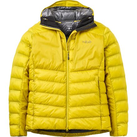 Rakuten - (取寄) ラブ メンズ シーラス ウルトラ フーデット ジャケット - メンズ Rab men Cirrus Ultra Hooded Jacket - Men's Dark Pollen