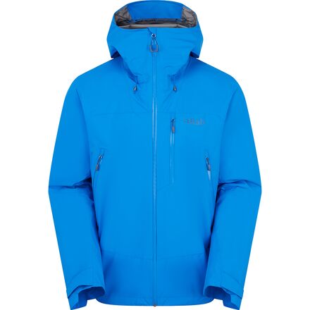 (取寄) ラブ メンズ ダウンポアー マウンテン ジャケット - メンズ Rab men Downpour Mountain Jacket - Men's Maya Blue