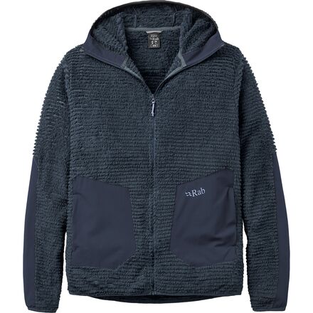 Jacket - (取寄) ラブ メンズ ブーディ - メンズ Rab men Buckstone Hoodie - Men's Beluga