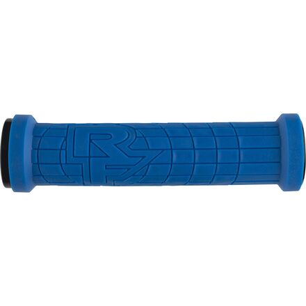 Mountain Bikes - (取寄) レースフェイス グリップラー ロック-オン グリップ Race Face Grippler Lock-On Grip Blue