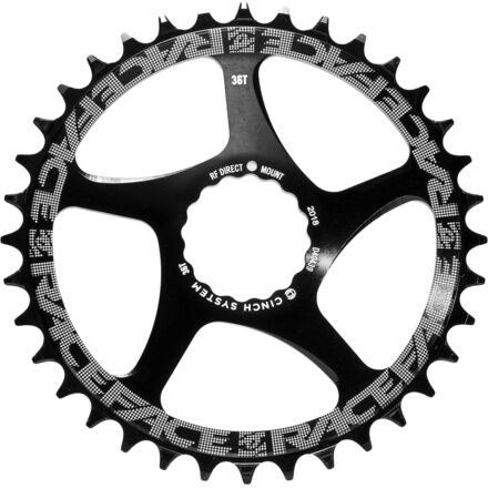 樂天商城 - (取寄) レースフェイス ナロー ワイド Cinch ダイレクト マウント チェーンリング Race Face Narrow Wide Cinch Direct Mount Chainring Black