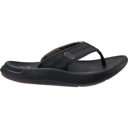Rakuten - (取寄) リーフ メンズ スウェルソール クルーザー フリップ フロップ - メンズ Reef men Swellsole Cruiser Flip Flop - Men's Black/Grey