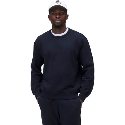 Collaboration - (取寄) レイニングチャンプ メンズ ミッドウエイト テリー クラシック クルーネック スウェットシャツ - メンズ Reigning Champ men Midweight Terry Classic Crewneck Sweatshirt - Men's Navy