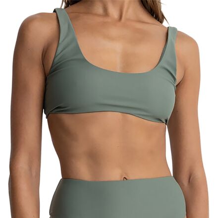 Two-Piece - (取寄) リズム レディース クラシック クロップ ビキニ トップ - ウィメンズ Rhythm women Classic Crop Bikini Top - Women's Olive