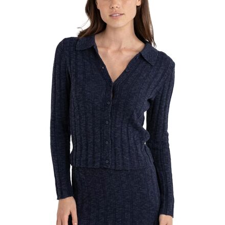 (取寄) リズム レディース ココ ロング-スローブ ニット トップ - ウィメンズ Rhythm women Koko Long-Sleeve Knit Top - Women's Ink